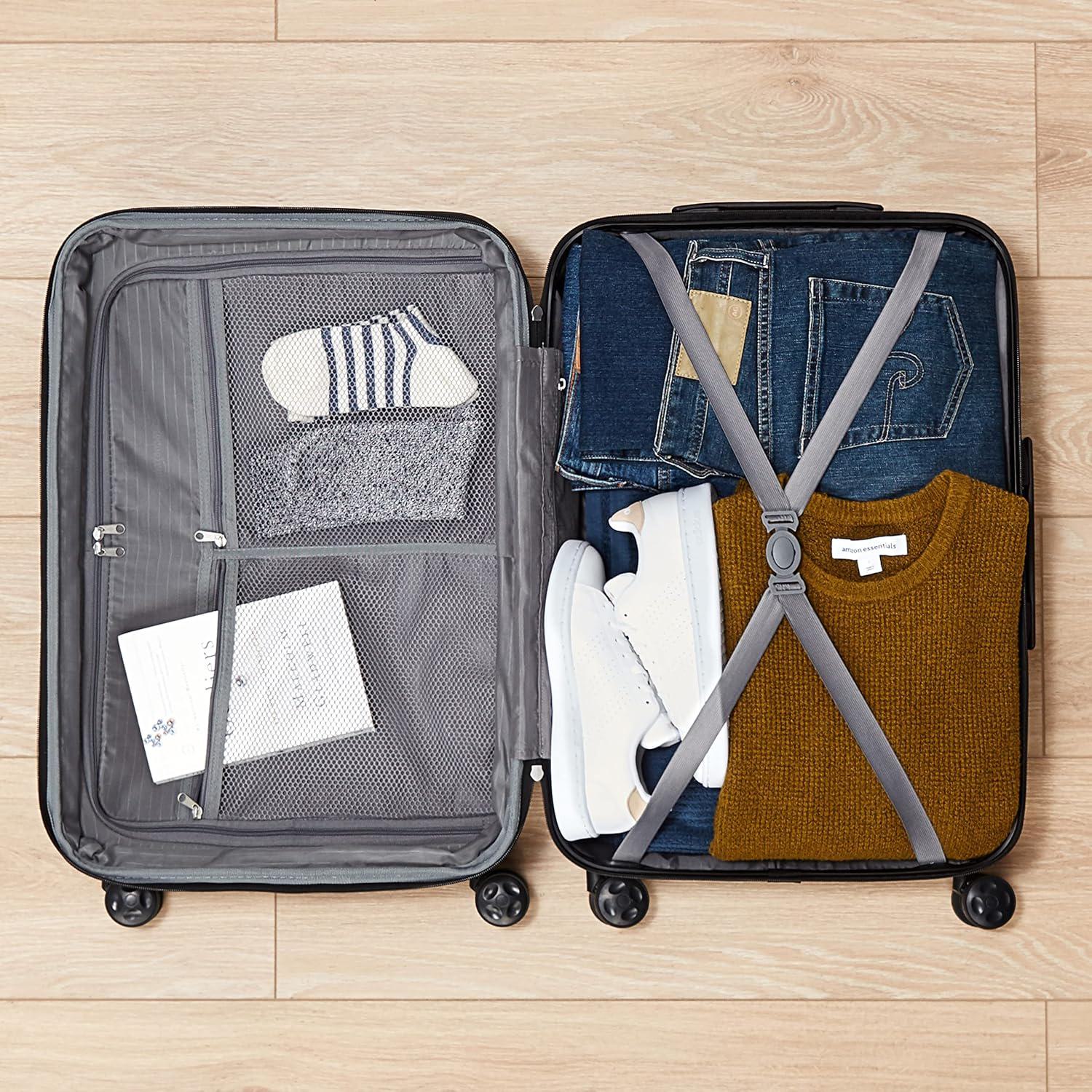Unser Erfahrungsbericht: Amazon Basics Hartschalen-Koffer in Schwarz